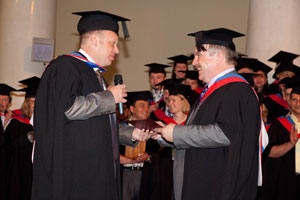 Osteopathy Open - вручение диплома остеопатам